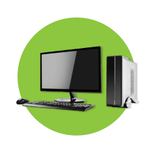 Imagem de um computador